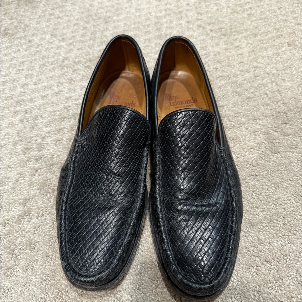 Allen Edmonds Black Leather Men's Loafers